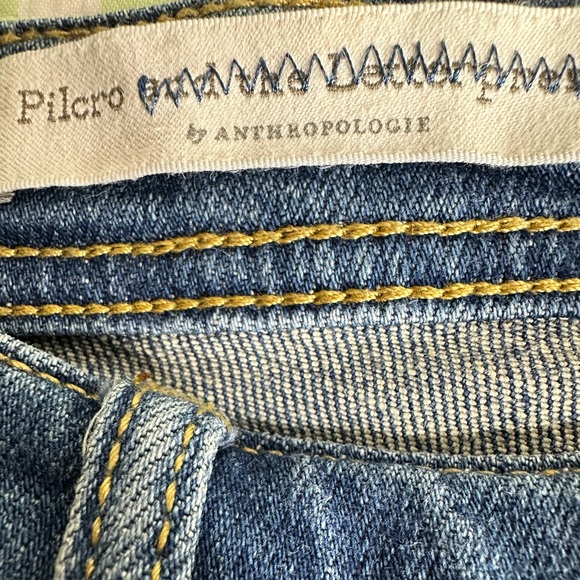 Anthropologie Pilcro and the Letterpress Tapestry Mid-Rise Slim Boyfriend Jeans - Picture 7 of 10